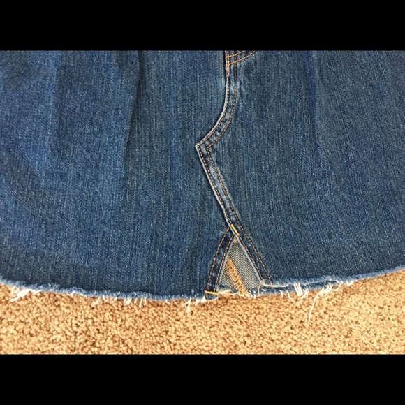 Free People Sidecar Denim Mini Skirt - Picture 4 of 7